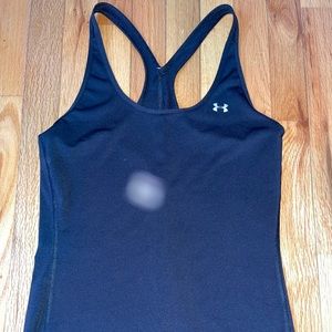 Black workout tank